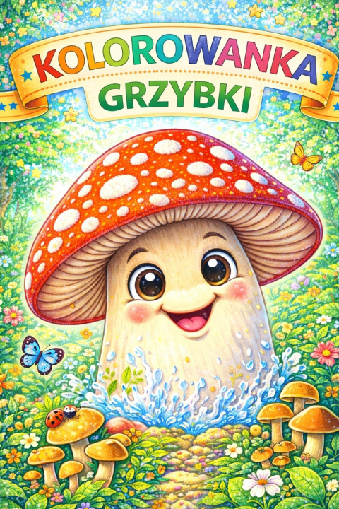 Книга Kolorowanka grzybki GRAZYNA KOCZOROWSKA