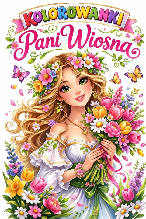 Könyv Kolorowanki Pani wiosna GRAZYNA KOCZOROWSKA