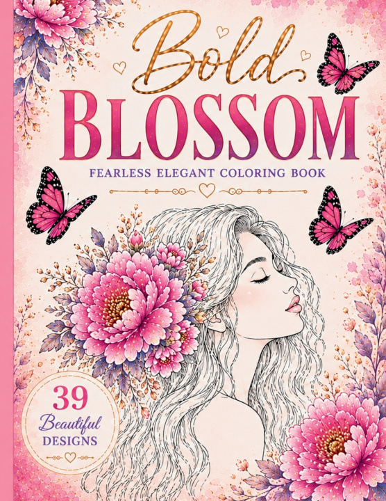 Книга Bold Blossom EmpowerColor Press