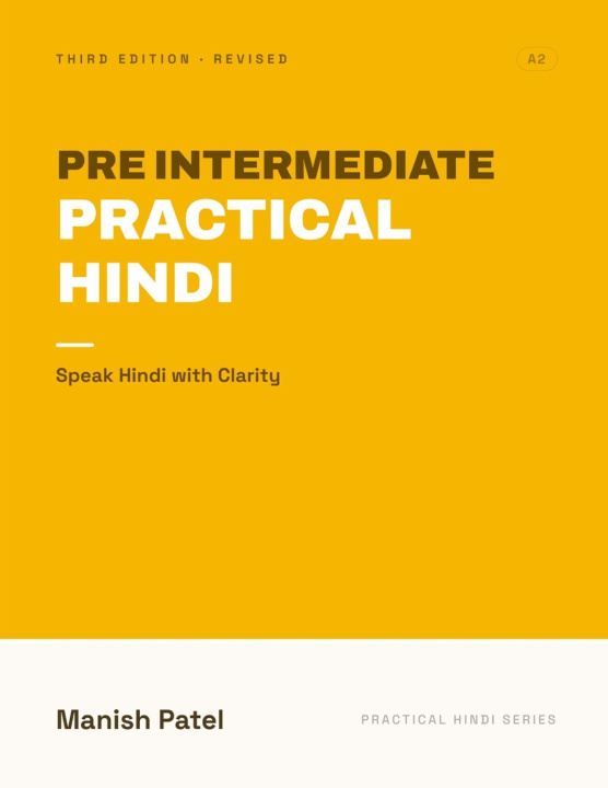 Buch Pre Intermediate Practical Hindi Manish Patel