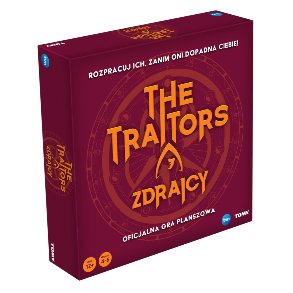 Kniha The Traitors. Zdrajcy. Gra planszowa 