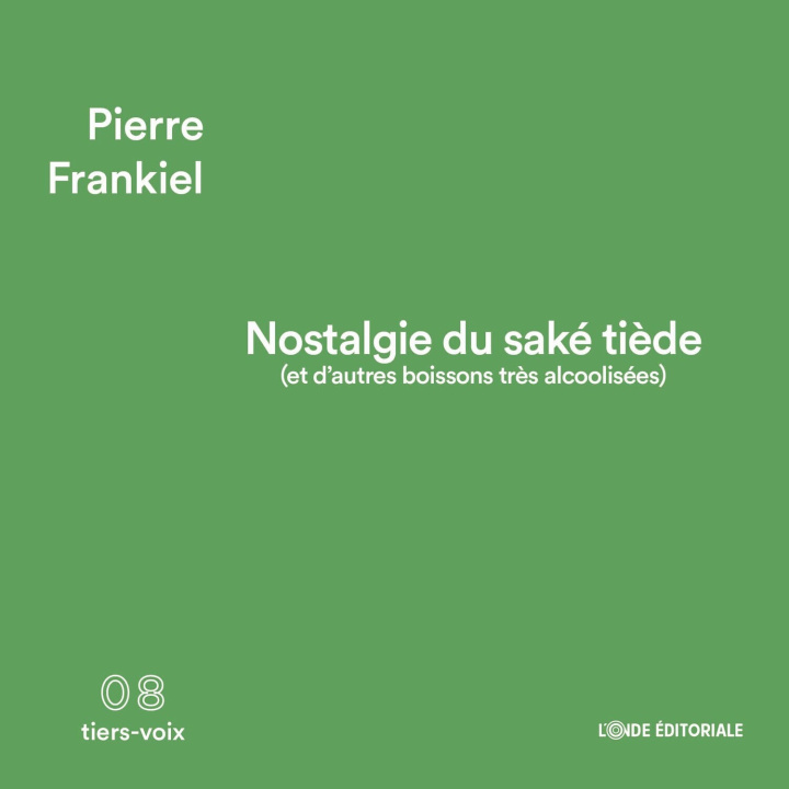 Książka Nostalgie du saké tiède Frankiel
