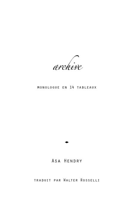 Книга Archive Hendry