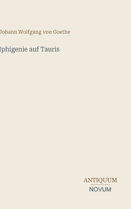 Könyv Iphigenie auf Tauris Goethe