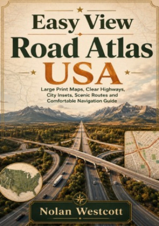 Carte Easy View Road Atlas USA Nolan Westcott