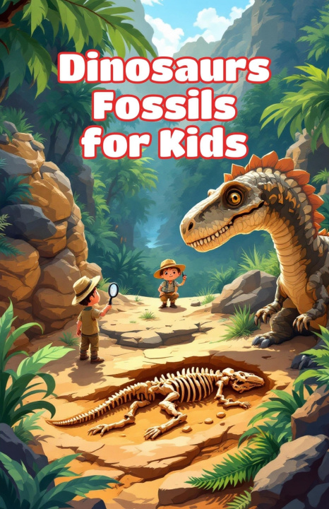 Kniha Dinosaurs Fossils for Kids Khasan Laudry