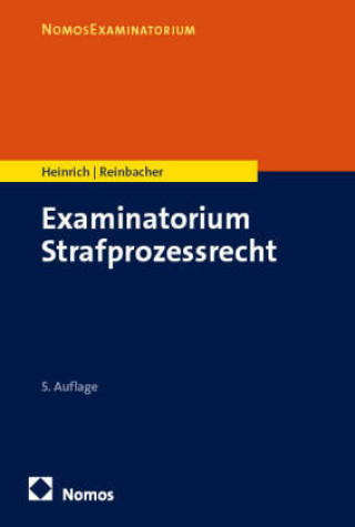 Книга Examinatorium Strafprozessrecht Bernd Heinrich
