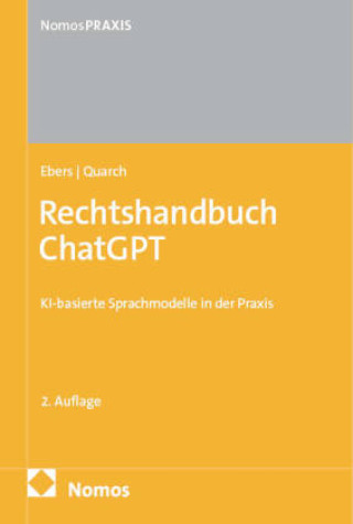 Kniha Rechtshandbuch ChatGPT Martin Ebers