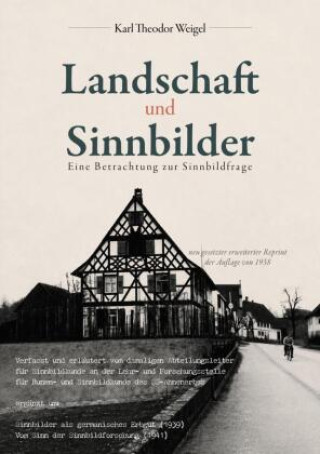 Buch Landschaft und Sinnbilder Karl Theodor Weigel