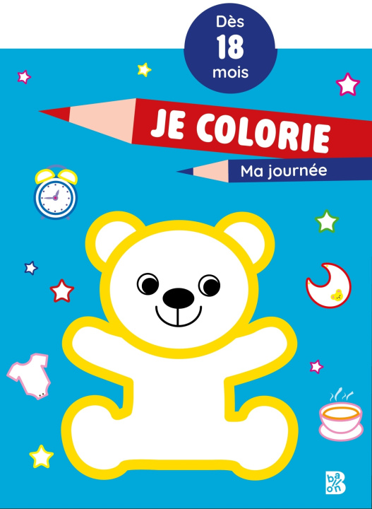 Książka Je colorie - Ma journée 