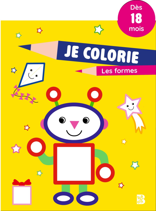 Könyv Je colorie - Les formes 