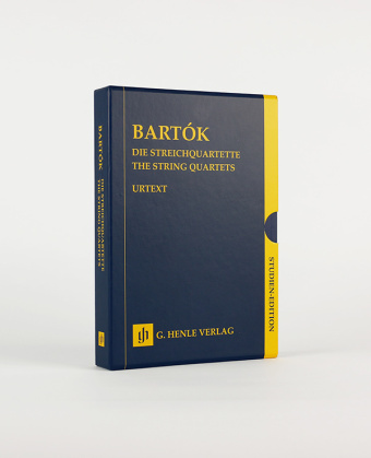 Prasa Béla Bartók - Die Streichquartette - 6 Bände im Schuber László Somfai