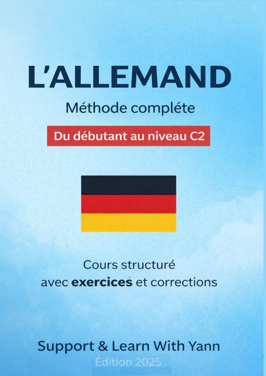 Könyv leçon d'allemand pour francophone Yann Martinez