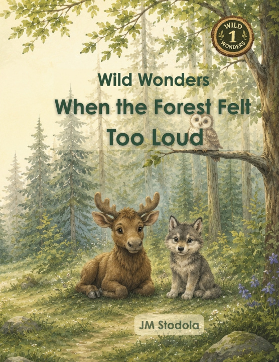 Kniha When the Forest Felt Too Loud JM Stodola