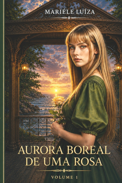 Carte Aurora Boreal De Uma Rosa Mariéle Luíza
