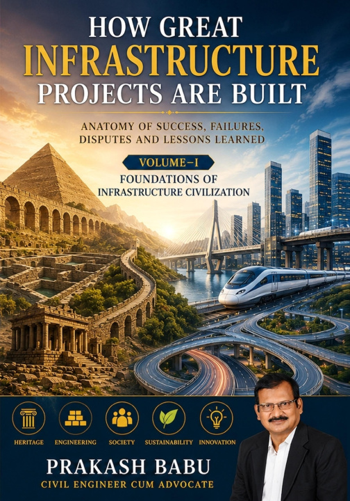 Carte HOW GREAT INFRASTRUCTURE PROJECTS ARE BUILT- VOLUME I NETHALA PRAKASH BABU