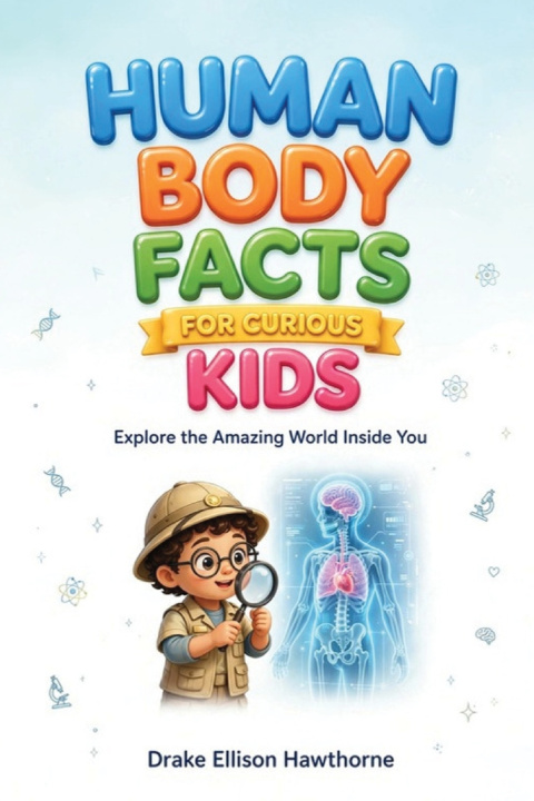 Livro HUMAN BODY FACTS FOR CURIOUS KIDS DRAKE ELLISON HAWTHORNE