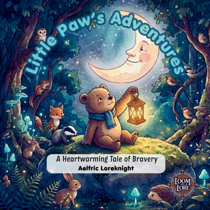 Carte Little Paw, Big Courage Aelfric Loreknight