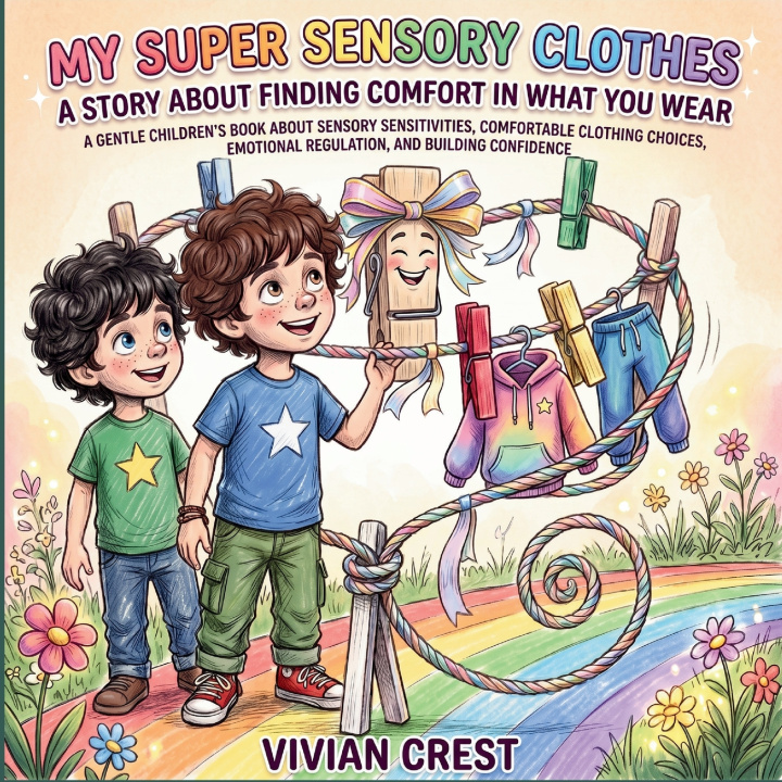Könyv My Super Sensory Clothes Vivian Crest