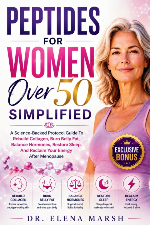 Könyv Peptides For women Over 50 Simplified Elena Marsh