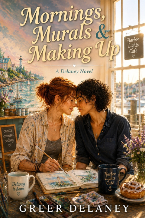 Książka Mornings, Murals & Making Up Greer Delaney