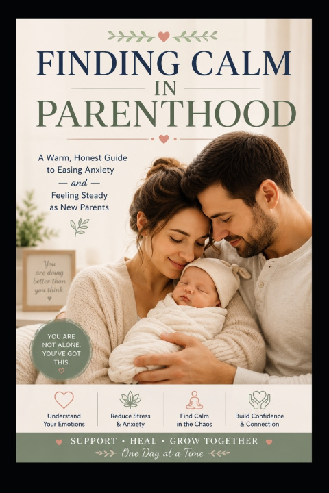 Kniha FINDING CALM IN PARENTHOOD A Warm, Honest Guide to Easing Anxiety and Feeling Steady as New Parents Jan B