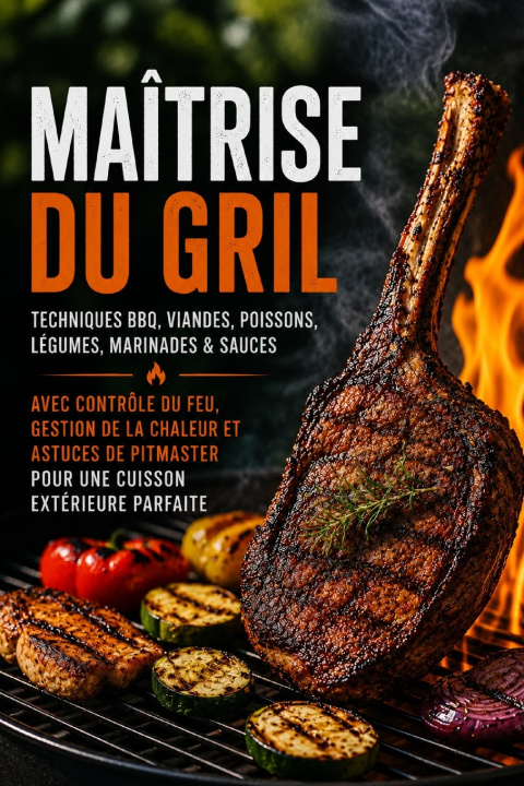 Книга Maîtrise du Grill Olivia Romero
