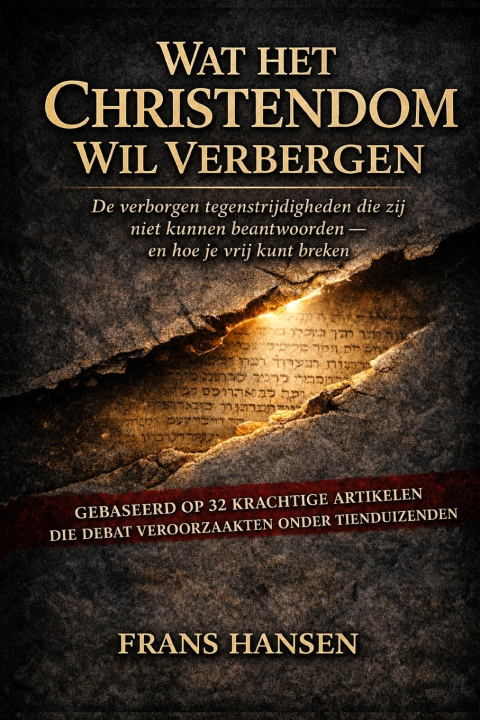 Boek WAT HET CHRISTENDOM WIL VERBERGEN Frans Hansen