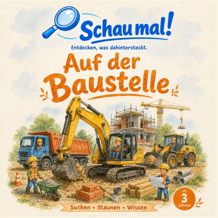Książka Auf der Baustelle Lina Morgen