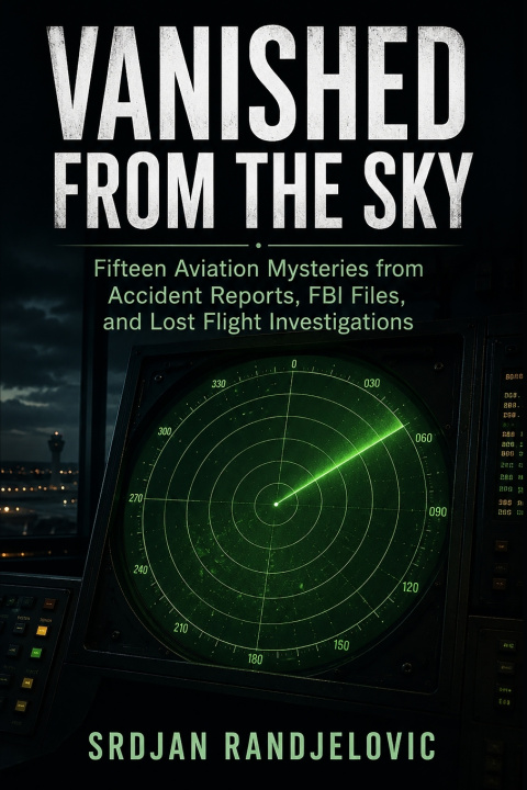 Kniha VANISHED FROM THE SKY Srdjan Randjelovic
