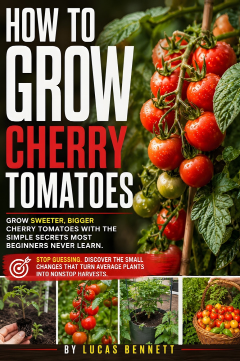 Könyv How to Grow Cherry Tomatoes Lucas Bennett