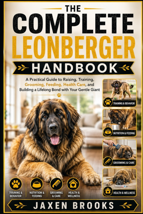 Książka THE COMPLETE LEONBERGER HANDBOOK JAXEN BROOKS
