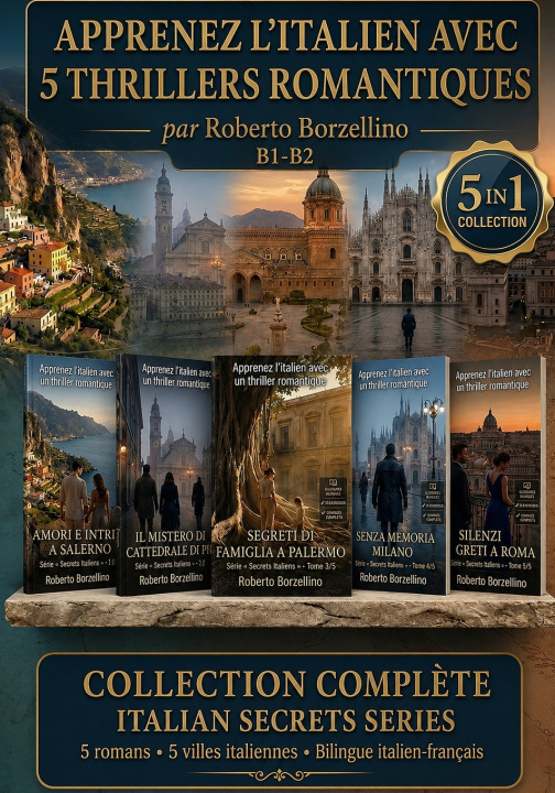 Książka Secrets Italiens · La série complète Roberto Borzellino
