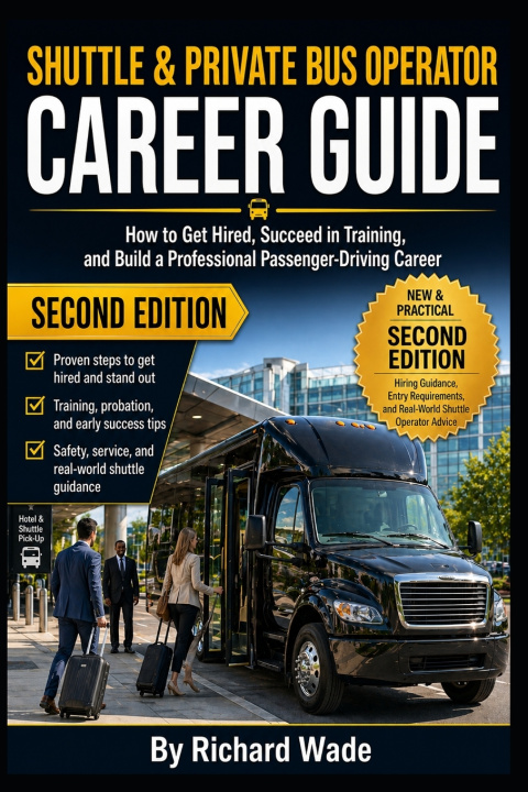 Könyv Shuttle & Private Bus Operator Career Guide Richard Wade