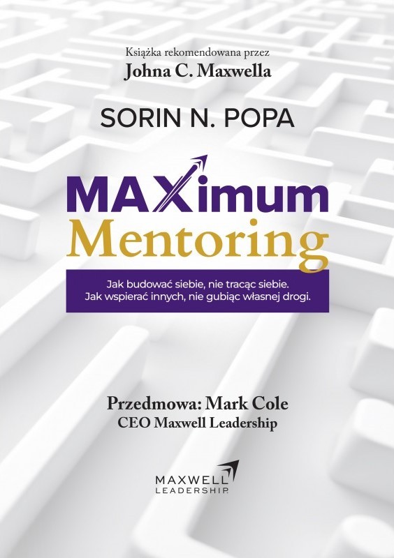 Książka Maximum mentoring Sorin N. Popa