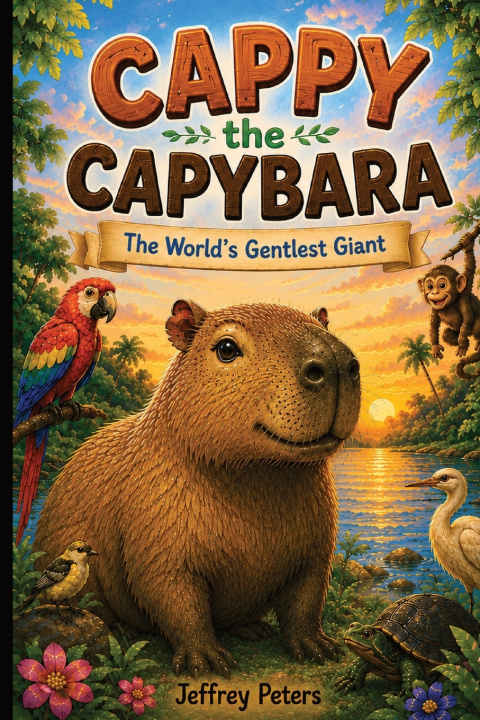 Książka Cappy the Capybara Jeffrey Peters