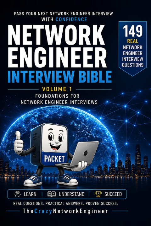 Βιβλίο NETWORK ENGINEER INTERVIEW BIBLE TheCrazyNetworkEngineer ""