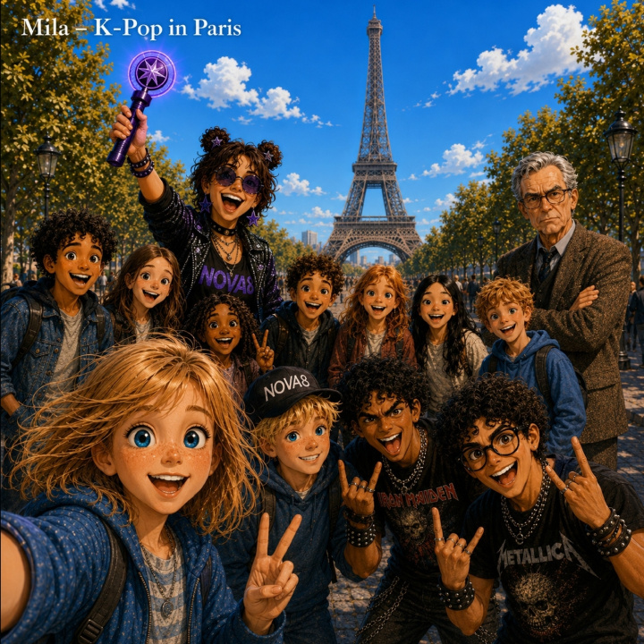 Książka Mila - K-POP in Paris Alex MacIntosh