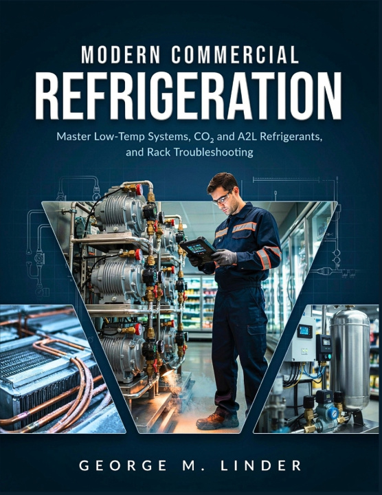 Książka MODERN COMMERCIAL REFRIGERATION George M Linder