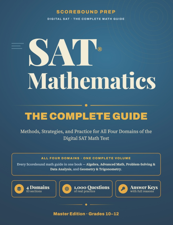Βιβλίο SAT Math - The Complete Guide Scorebound Prep