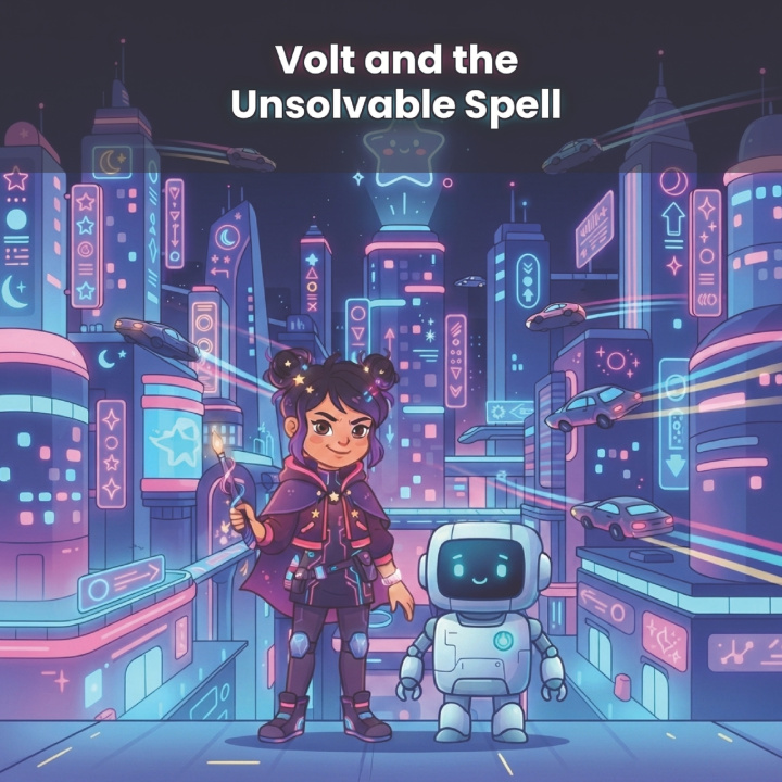 Książka Volt and the Unsolvable Spell Nikolas Stansel