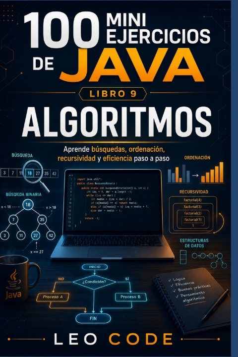 Βιβλίο 100 Mini Ejercicios de Java Leo Code
