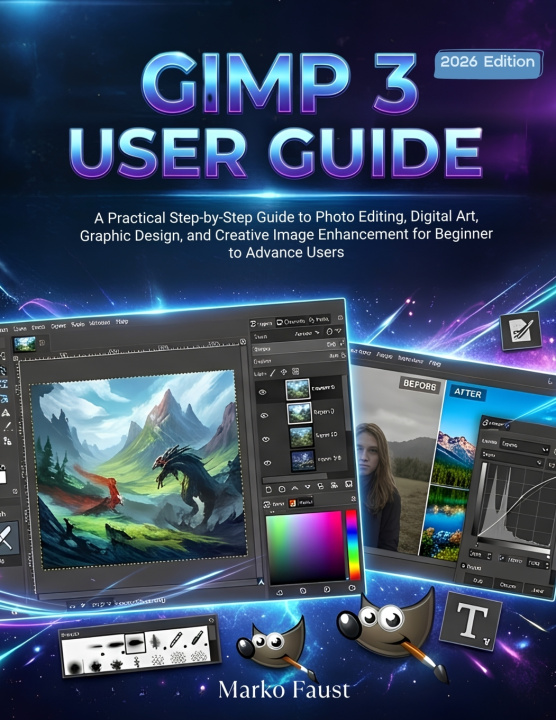 Książka Gimp 3 User Guide Marko Faust
