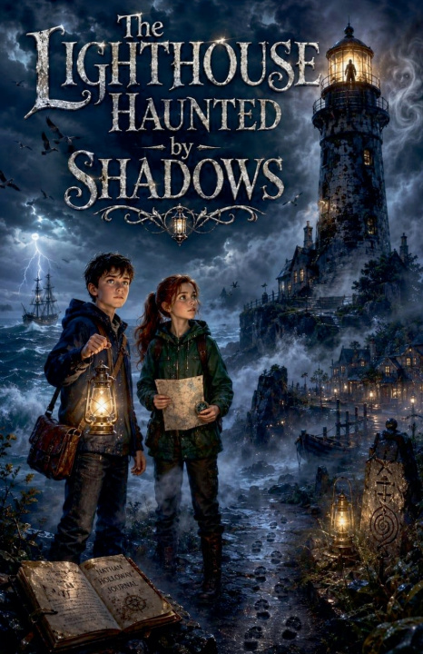 Βιβλίο The Lighthouse Haunted by Shadows Evelyn Holloway