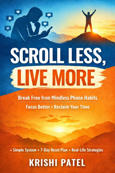 Książka Scroll Less, Live More KRISHI PATEL