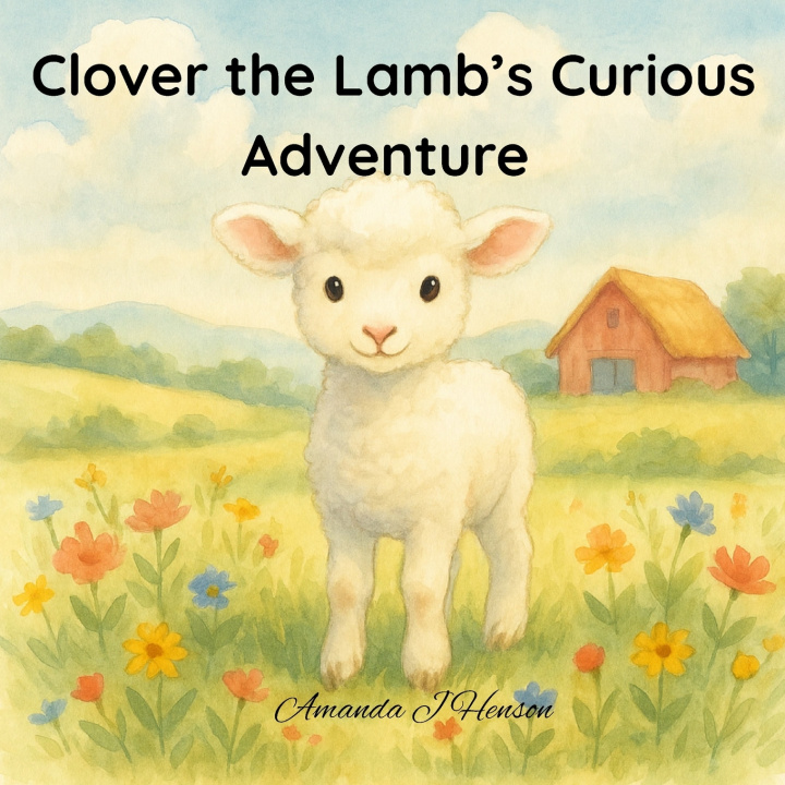 Książka Clover the Lamb's Curious Adventure Amanda J Henson