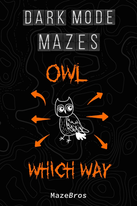 Βιβλίο Dark Mode Mazes Maze Bros
