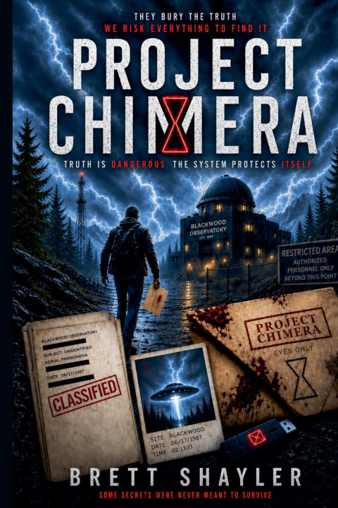 Książka PROJECT CHIMERA Brett Shayler