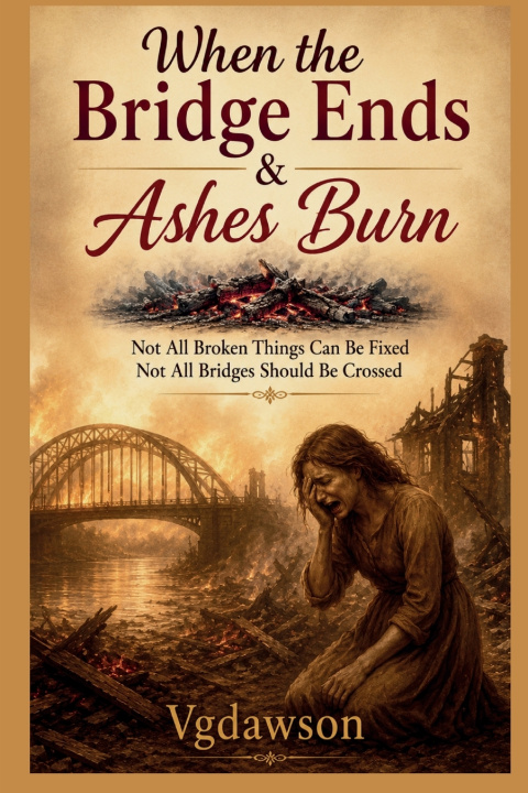 Book When the Bridge Ends & Ashes Burn VANESSA G DAWSON