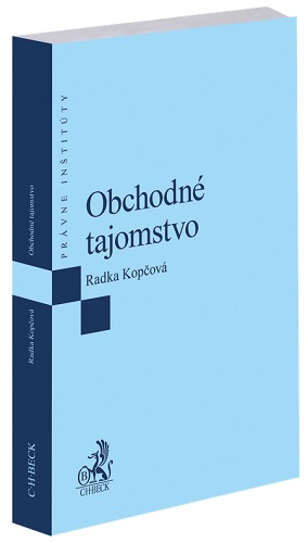 Knjiga Obchodné tajomstvo Radka Kopčová